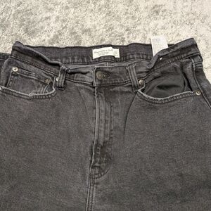 Abercrombie & Fitch Women's High Rise Black Jeans